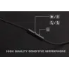 AuricularesAuriculares profesionales de estudio para DJ - auriculares estéreo con cable - con micrófono