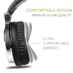 AuricularesAuriculares profesionales de estudio para DJ - auriculares estéreo con cable - con micrófono