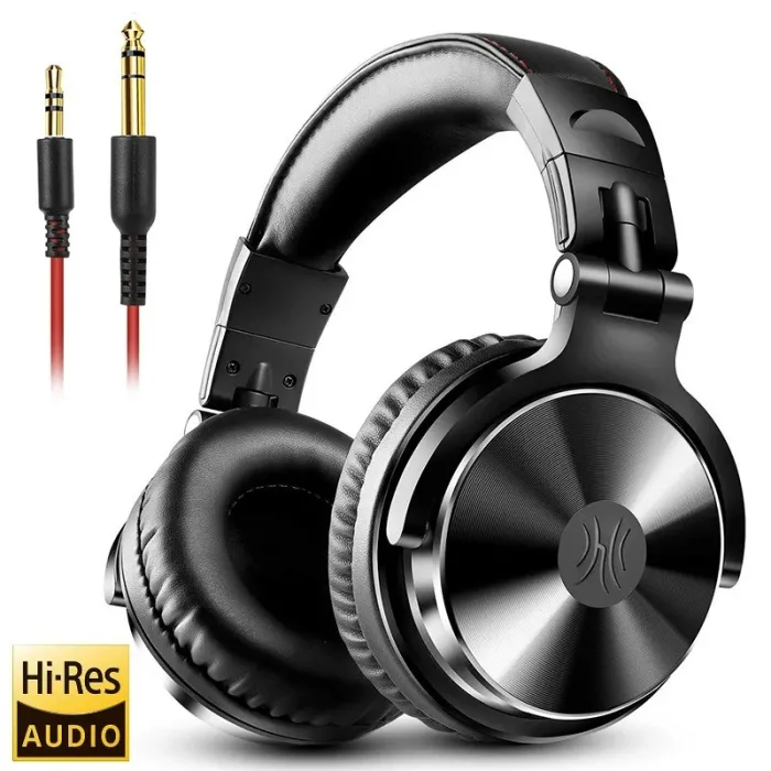 AuricularesAuriculares profesionales de estudio para DJ - auriculares estéreo con cable - con micrófono