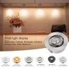 SpotlightsFocos de techo LED - empotrables - COB - 3W - 10 piezas