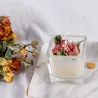 Velas y CandelabroCera de soja - sin humo - para hacer velas - 100g