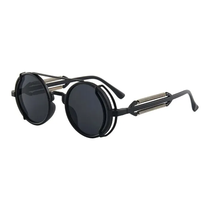 Gafas de solGafas de sol góticas clásicas steampunk - retro - montura redonda