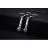 Silver microphone earringsEarrings