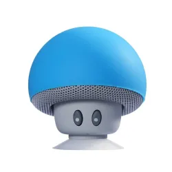 Mini Bluetooth speaker - wireless - with suction cup - mushroom shapeBluetooth speakers