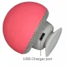 Altavoz BluetoothMini altavoz Bluetooth - inalámbrico - con ventosa - forma de hongo
