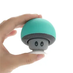 Mini Bluetooth speaker - wireless - with suction cup - mushroom shapeBluetooth speakers