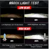 H1Faro LED Dualvision - 20000LM 120W - 4300K 6500K 8000K PTF