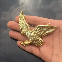 PegatinasÁguila 3D - emblema de metal - pegatina para coche