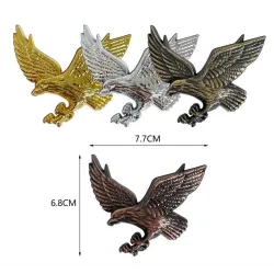 PegatinasÁguila 3D - emblema de metal - pegatina para coche