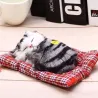 Sleeping cat plush toy with soundCuddly toys