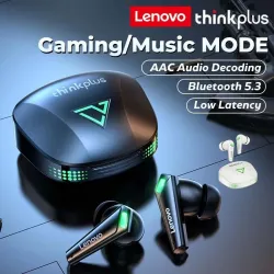 AuricularesLenovo XT85 Gaming Bluetooth 5.3 Earphone Wireless Headphones Stereo Sound Headsets with Mic Touch Control Lenovo ...