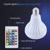 E27 - LED - RGB - Bluetooth speaker - music bulb with remote controllerE27