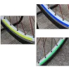 LucesBicicleta rueda borde reflectante pegatina