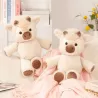 Animales de pelucheAdorable Highland Cattle Plush Toy 45cm - Huggable Running Cow Stuffed Animal Made with Premium Soft Fabri...