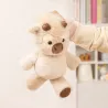 Animales de pelucheAdorable Highland Cattle Plush Toy 45cm - Huggable Running Cow Stuffed Animal Made with Premium Soft Fabri...