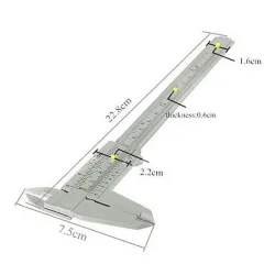 Calibradorcopy of Mini caliper plástico 150mm