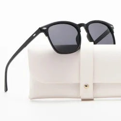 Gafas de solNew Polarized Sunglasses Women Black Plastic Full Frame Square Sun Glasses Men Out Door Sun Eyewear Fashionable E...