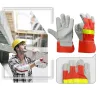 Fire Proof Heat Flame Resistant Protective Gloves With Reflective StrapElectronics & Tools