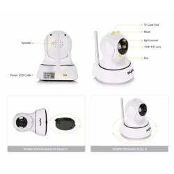 Wi-Fi Wireless Mini 720P Night Vision CCTV IP Camera Baby MonitorBaby & Kids