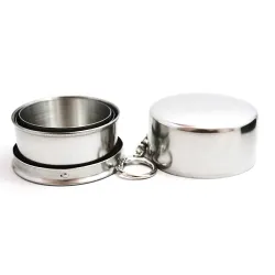 Outdoor & CampingMini Copa plegable telescópica de acero 75ml