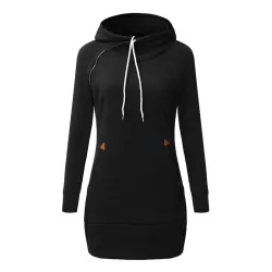 VestidosMini vestido con capucha - suéter