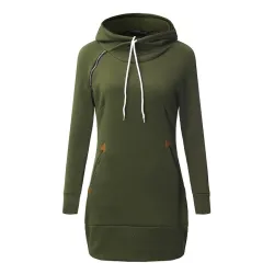 VestidosMini vestido con capucha - suéter