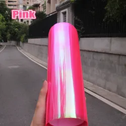 Shiny Chameleon Car Lights Film Sticker 120 * 30cmStickers