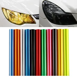 PegatinasLuces de coche Vinyl Film Sticker Cover 30 * 100cm