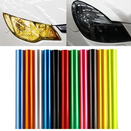 PegatinasLuces de coche Vinyl Film Sticker Cover 30 * 100cm