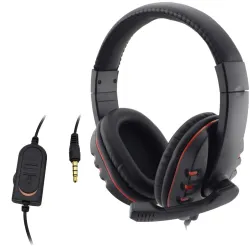 AuricularesPlayStation 4 PS4 Wired 3.5mm Gaming Headset PC