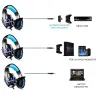G9000 - Gaming Headset With Microphone LED 3.5mmEar- & Headphones