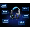 G9000 - Gaming Headset With Microphone LED 3.5mmEar- & Headphones