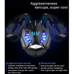 G9000 - Gaming Headset With Microphone LED 3.5mmEar- & Headphones