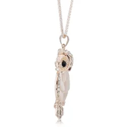 Crystal owl pendant necklaceNecklaces