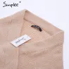 Sexy Cross Knitting Sweater PulloverHoodies & Jumpers