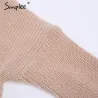 Sexy Cross Knitting Sweater PulloverHoodies & Jumpers