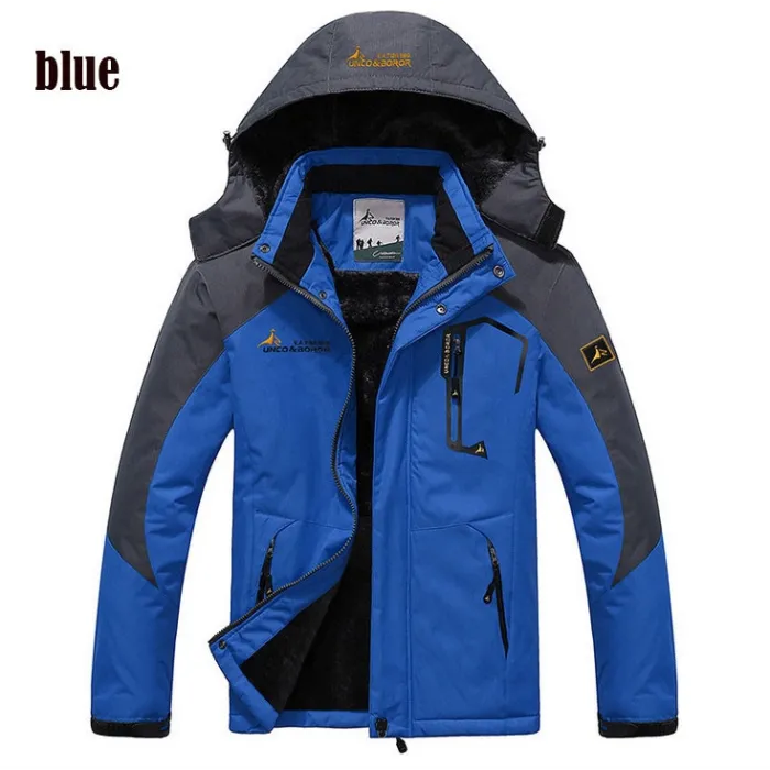 Water Resistant Windproof Thick Hooded Winter JacketJackets