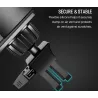 AccesoriosiPhone X S8 Original 360 Grado Rotación Qi Wireless Cargador de teléfono con indicador LED