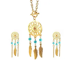 Conjuntos de joyasCollar de Dreamcatcher & Pendientes Joyería Set