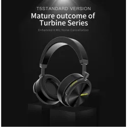 AuricularesAuriculares Bluetooth Bluedio T/5 Auriculares de cancelación de ruido activo con micrófono