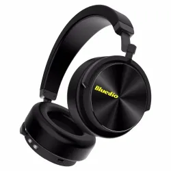 AuricularesAuriculares Bluetooth Bluedio T/5 Auriculares de cancelación de ruido activo con micrófono