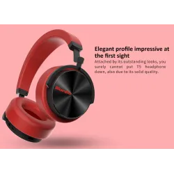 AuricularesAuriculares Bluetooth Bluedio T/5 Auriculares de cancelación de ruido activo con micrófono