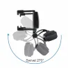 AccesoriosiPhone Samsung GPS Smartphone Car Rear View Mirror 360 Degree Phone Holder