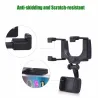 AccesoriosiPhone Samsung GPS Smartphone Car Rear View Mirror 360 Degree Phone Holder