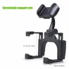 AccesoriosiPhone Samsung GPS Smartphone Car Rear View Mirror 360 Degree Phone Holder