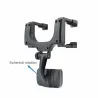 AccesoriosiPhone Samsung GPS Smartphone Car Rear View Mirror 360 Degree Phone Holder