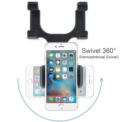AccesoriosiPhone Samsung GPS Smartphone Car Rear View Mirror 360 Degree Phone Holder