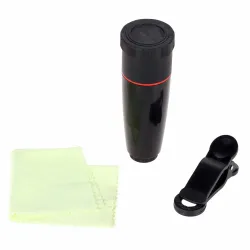AccesoriosiPhone 8 7 6 5 S Smartphone Kit de lentes de telescopio móvil Tripod 12X