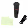 AccesoriosiPhone 8 7 6 5 S Smartphone Kit de lentes de telescopio móvil Tripod 12X