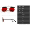 Steampunk Vintage Round Double Lens Sunglasses UnisexSunglasses